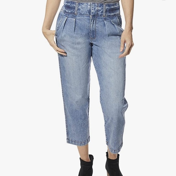 New INDIGO SAINTS Womens Hi-Rise Front Pleat Jean, Fashionable & Stylish Pants - Picture 1 of 8